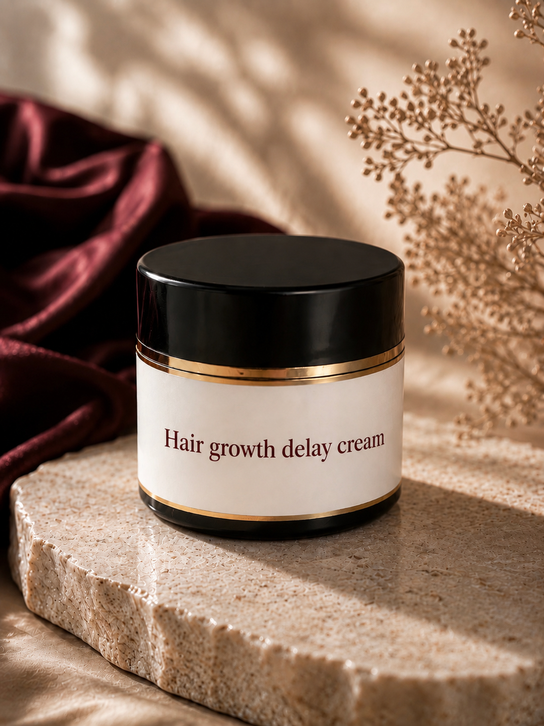 Hair growth delay cream
