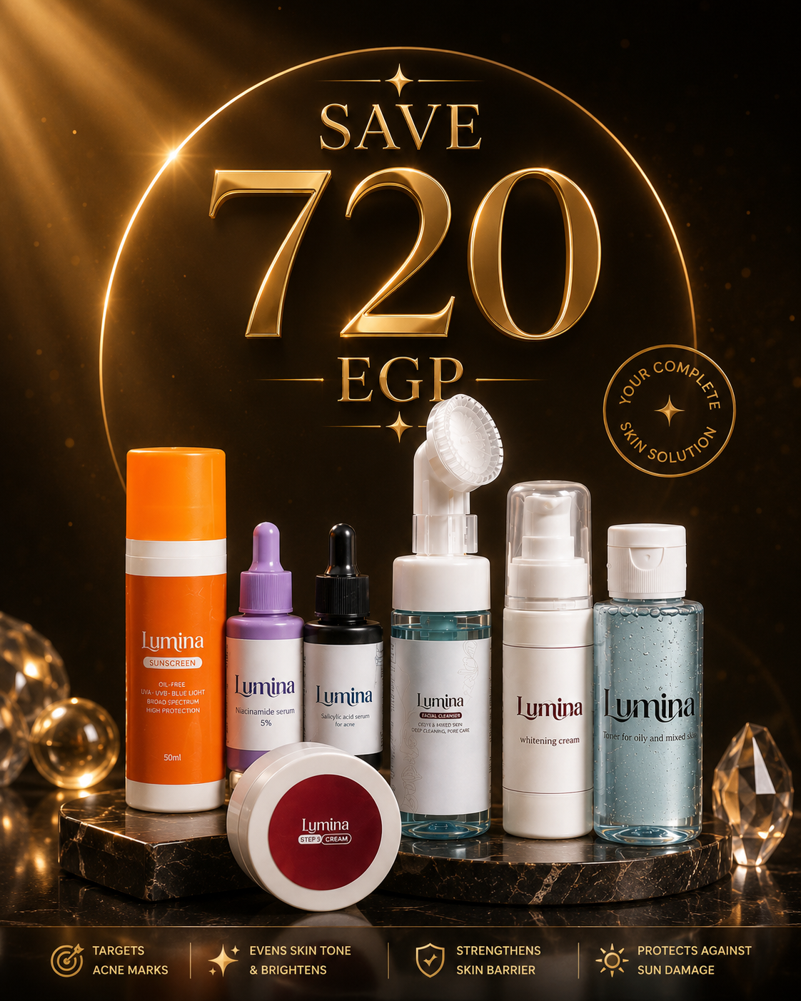 Diamond transformation Acne marks kit