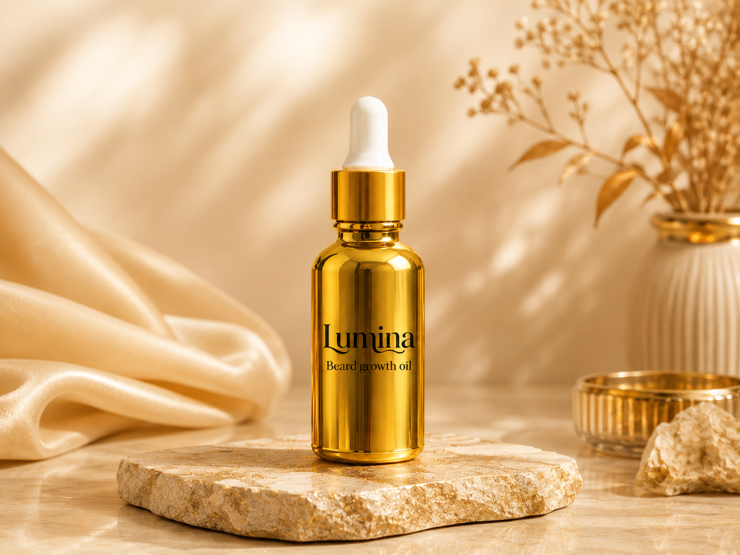 زيت إنبات وتكثيف اللحية | Beard Growth Oil